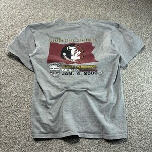 Vintage Florida State Seminoles Shirt Mens Medium NCAA Football Sugar Bowl 2000